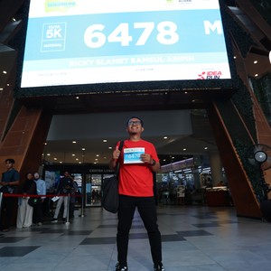 Race photo from BOGORUN 2026