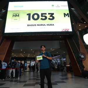 Race photo from BOGORUN 2026