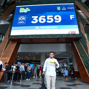 Race photo from BOGORUN 2026