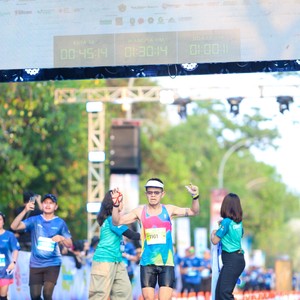 Race photo from BOGORUN 2026