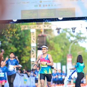 Race photo from BOGORUN 2026
