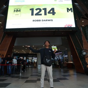 Race photo from BOGORUN 2026