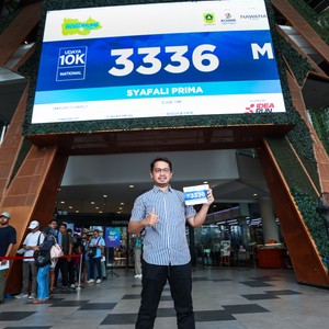 Race photo from BOGORUN 2026