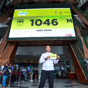 Race photo from BOGORUN 2026