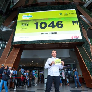 Race photo from BOGORUN 2026
