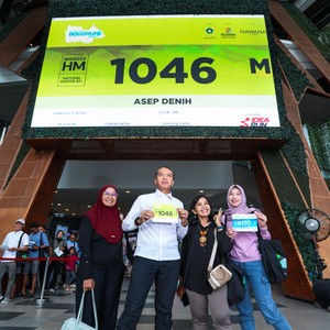 Race photo from BOGORUN 2026