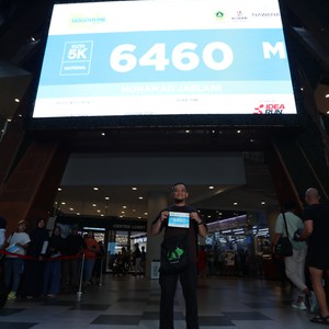 Race photo from BOGORUN 2026