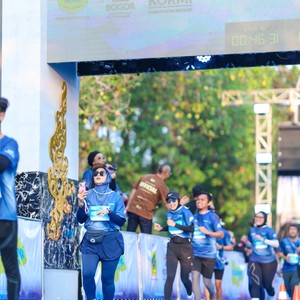 Race photo from BOGORUN 2026