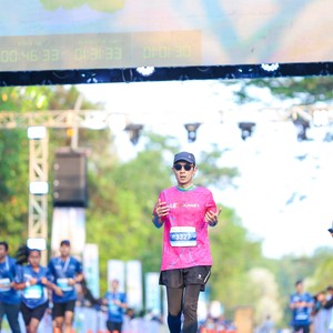 Race photo from BOGORUN 2026