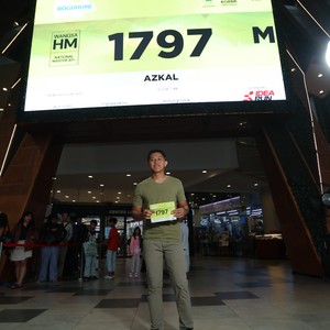 Race photo from BOGORUN 2026