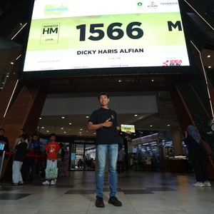 Race photo from BOGORUN 2026