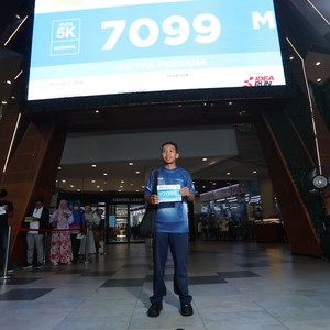Race photo from BOGORUN 2026