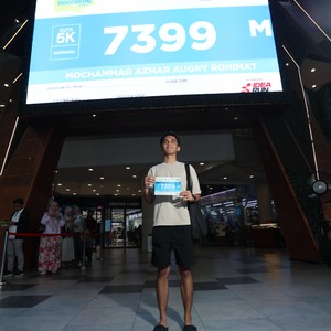 Race photo from BOGORUN 2026