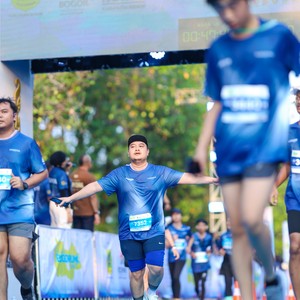 Race photo from BOGORUN 2026