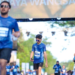 Race photo from BOGORUN 2026
