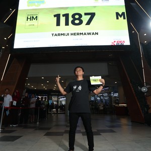 Race photo from BOGORUN 2026