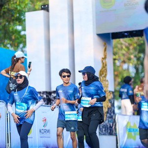 Race photo from BOGORUN 2026