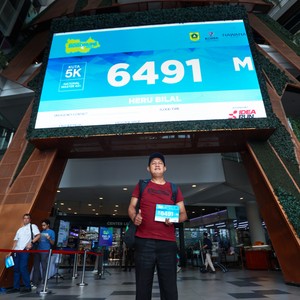 Race photo from BOGORUN 2026