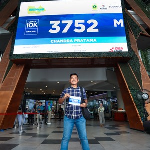 Race photo from BOGORUN 2026