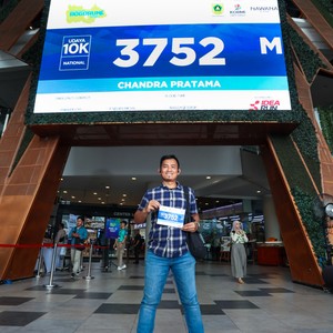 Race photo from BOGORUN 2026