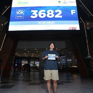 Race photo from BOGORUN 2026