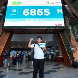 Race photo from BOGORUN 2026