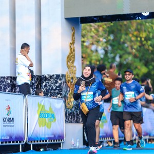 Race photo from BOGORUN 2026