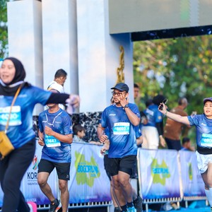 Race photo from BOGORUN 2026