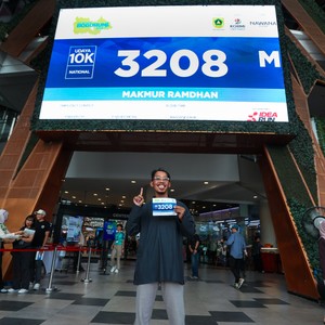 Race photo from BOGORUN 2026