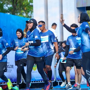 Race photo from BOGORUN 2026