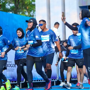 Race photo from BOGORUN 2026