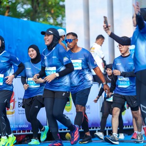 Race photo from BOGORUN 2026