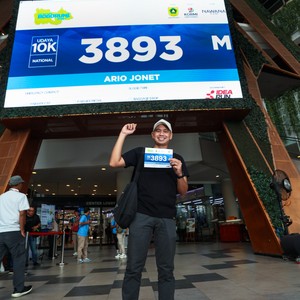 Race photo from BOGORUN 2026