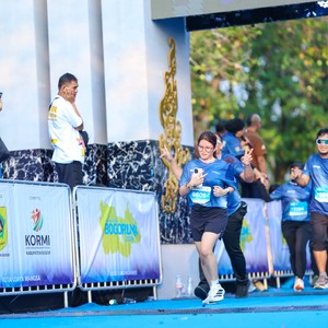 Race photo from BOGORUN 2026