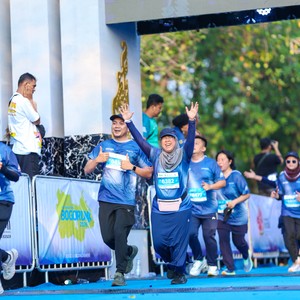 Race photo from BOGORUN 2026