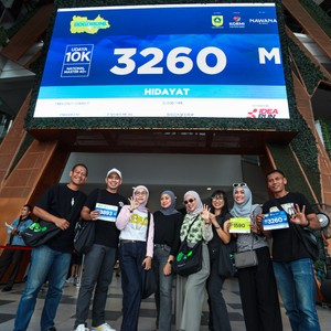 Race photo from BOGORUN 2026