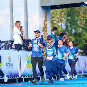 Race photo from BOGORUN 2026