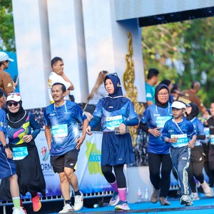 Race photo from BOGORUN 2026