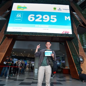Race photo from BOGORUN 2026