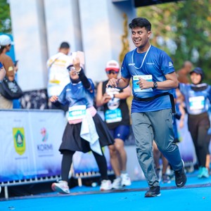 Race photo from BOGORUN 2026
