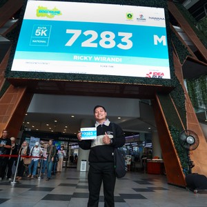 Race photo from BOGORUN 2026