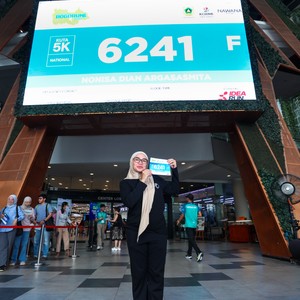 Race photo from BOGORUN 2026
