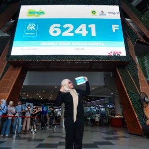 Race photo from BOGORUN 2026