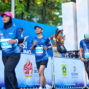Race photo from BOGORUN 2026