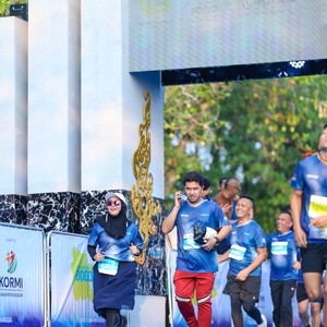 Race photo from BOGORUN 2026