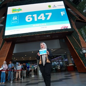 Race photo from BOGORUN 2026