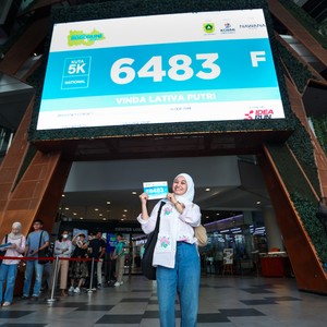 Race photo from BOGORUN 2026