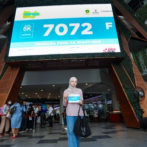 Race photo from BOGORUN 2026