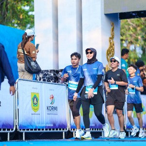Race photo from BOGORUN 2026