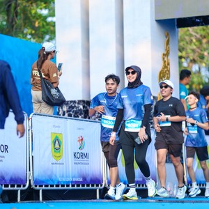 Race photo from BOGORUN 2026
